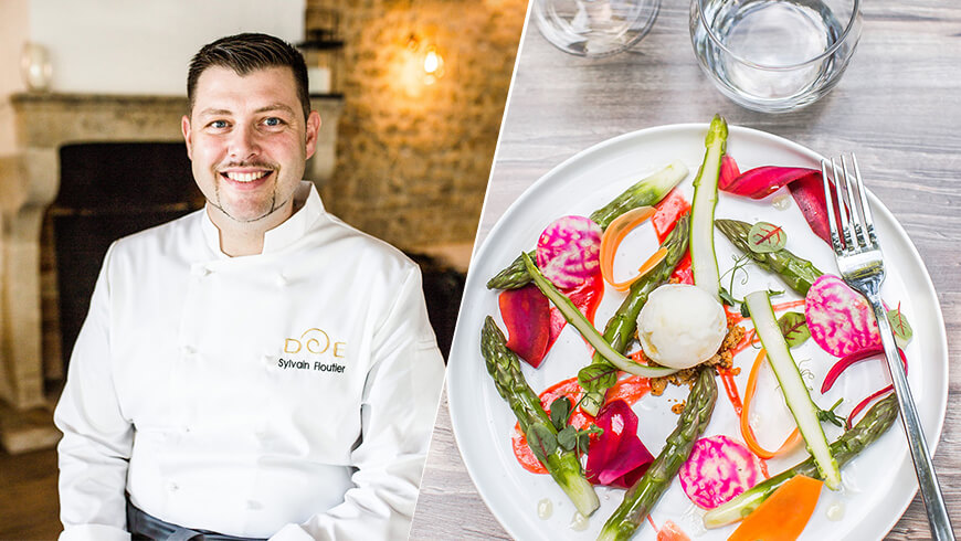 Portrait de Chef : Sylvain Floutier au restaurant Les Sens de La Toupine